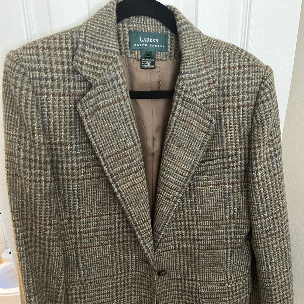 Ralph Lauren tweed Blazer